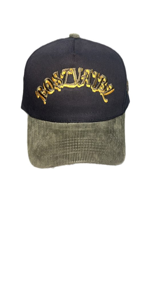 BoszVaibz corduroy camo green/black