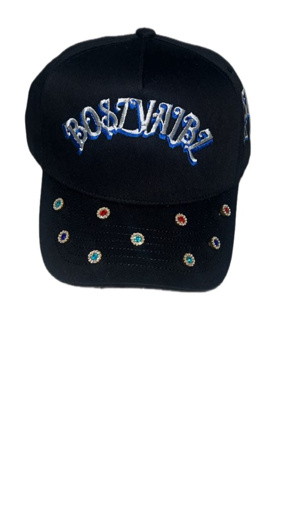 BoszVaibz rhinestone hat