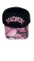 BoszVaibz camo pink/black hat